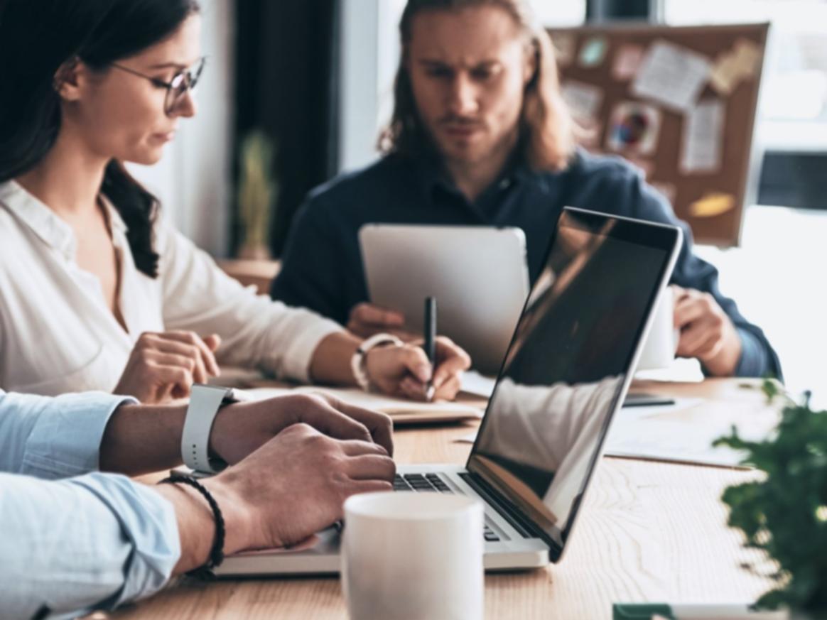 Teilnehmer beim interaktiven Online-Kurs